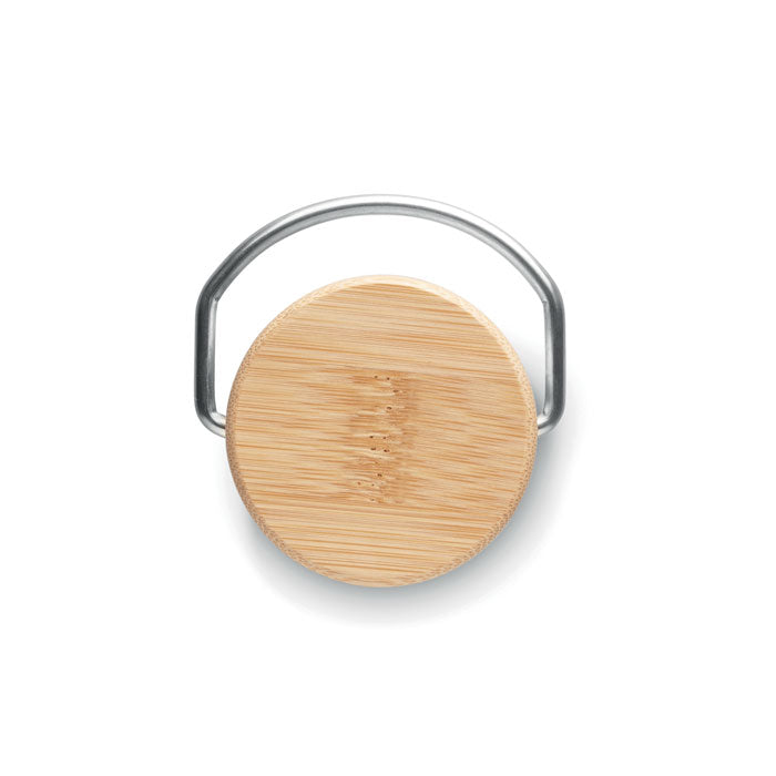 Dvoslojna vakuumski izolirana boca od nehrđajućeg čelika s poklopcem od bambusa, 1500ml