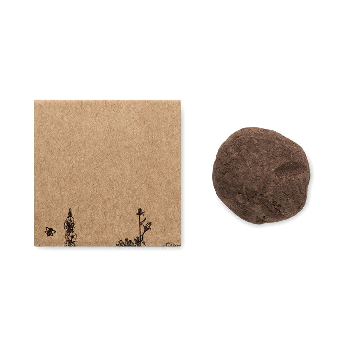 Promotivni set za uzgoj sjemena pčelinjeg cvijeća u kartonskoj kutiji, gornja strana | Promidžbeni pokloni