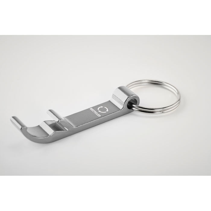 Privjesak za ključeve s otvaračem za boce od recikliranog aluminija