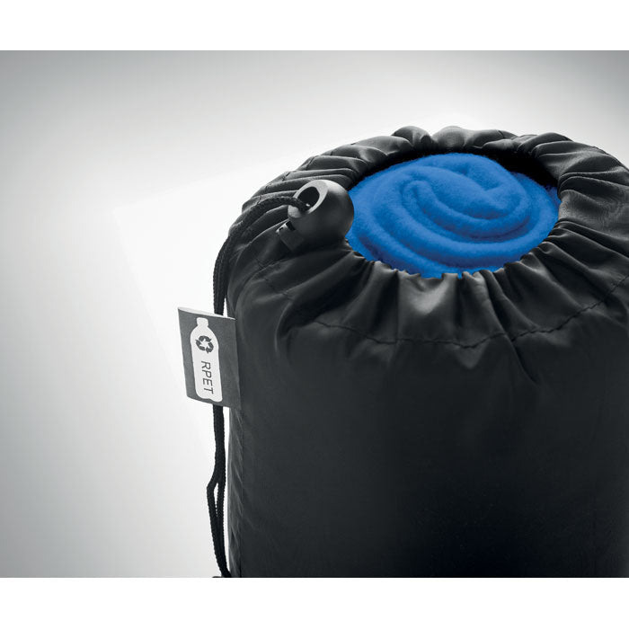Promotivna eko putna deka od recikliranog PET materijala, royal plave boje | Poslovni pokloni | Promo pokloni