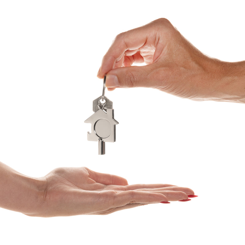 Privjesak za ključeve 3-u-1 u obliku kuće