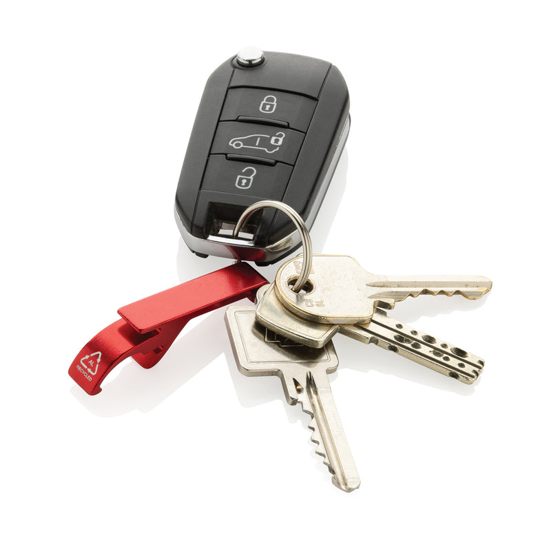 Privjesak za ključeve s otvaračem za boce i limenke od recikliranog aluminija