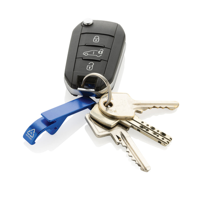 Privjesak za ključeve s otvaračem za boce i limenke od recikliranog aluminija