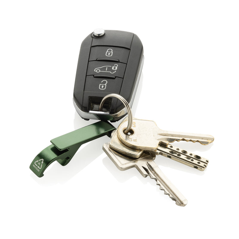 Privjesak za ključeve s otvaračem za boce i limenke od recikliranog aluminija