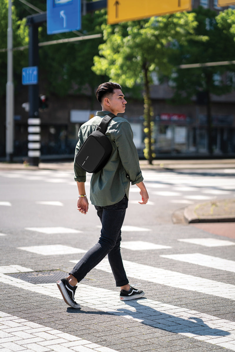 Dizajnerski ruksak za jedno rame sa sustavom zaštita od krađe Sling