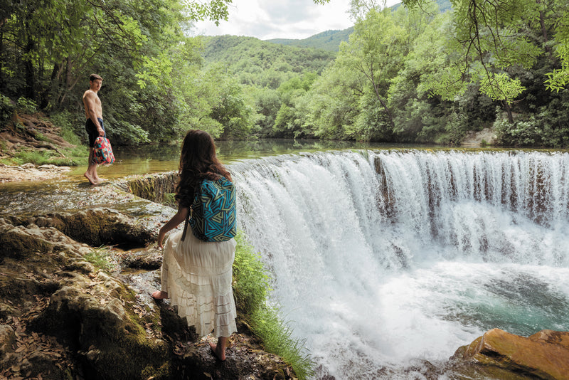 Promotivni dizajnerski ruksak sa sustavom zaštita protiv krađe Art
