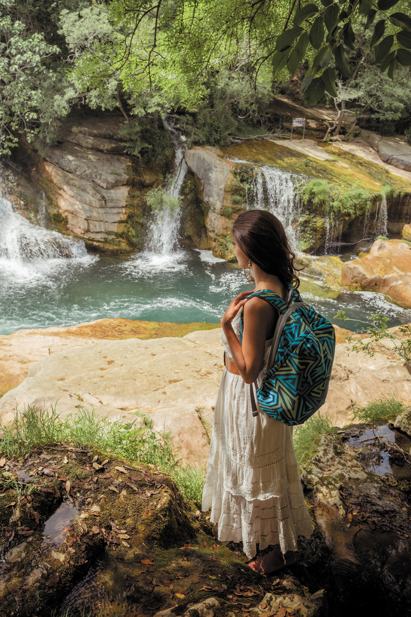 Promotivni dizajnerski ruksak sa sustavom zaštita protiv krađe Art