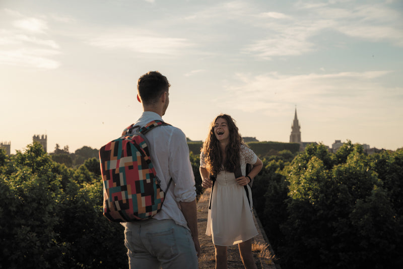 Promotivni dizajnerski ruksak sa sustavom zaštita protiv krađe Art