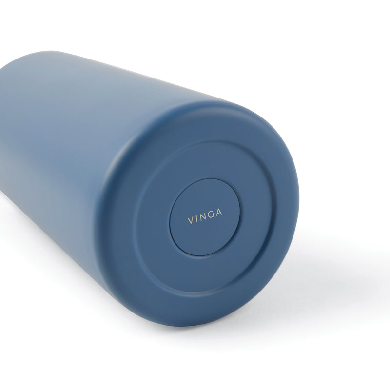 Promo reciklirana vakuumska boca 300 ml, plave boje | Poslovni pokloni