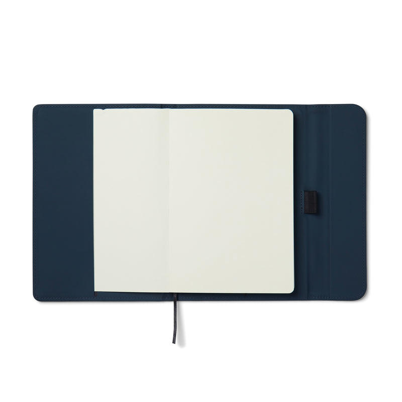 Reklamni luksuzni A5 notes, navy plave boje | Poslovni pokloni