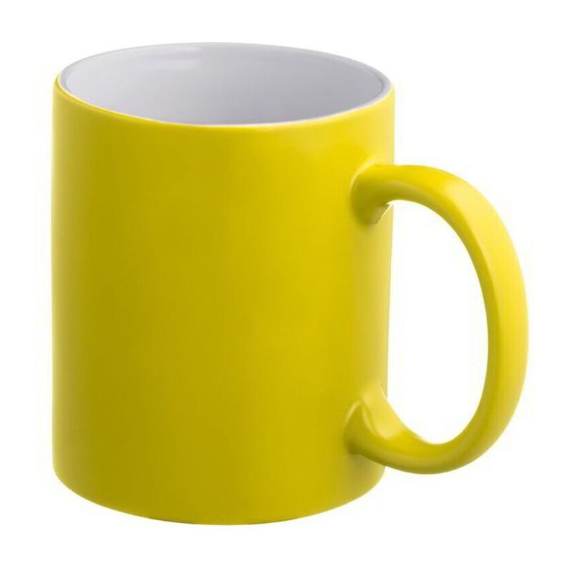 Keramička šalica s gumiranom površinom, 300 ml | Promotivni pokloni