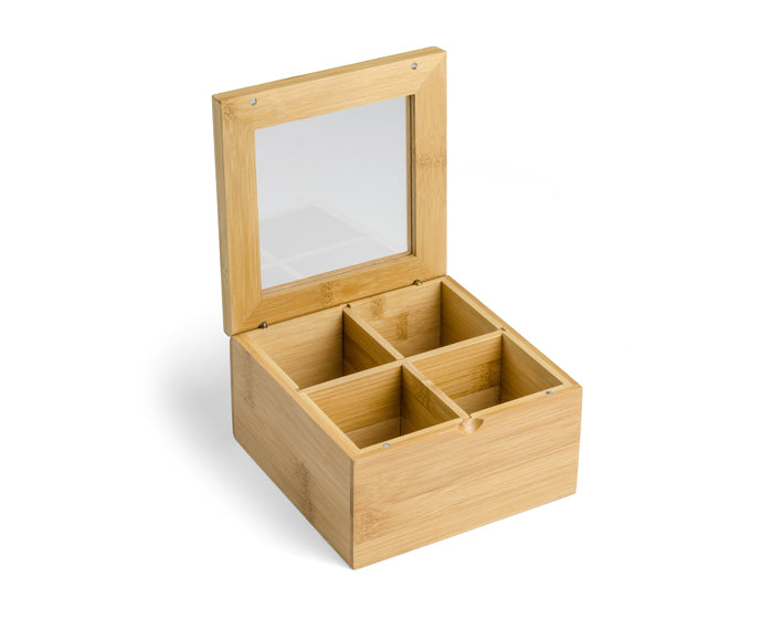 Reklamna kutija za čaj od bambusa | Poslovni pokloni