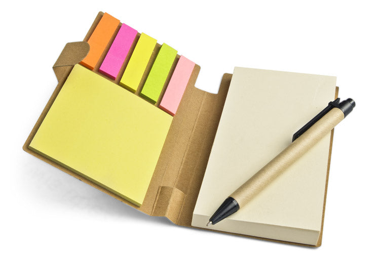 Promotivni eko mini notes s kemijskom olovkom | Poslovni pokloni