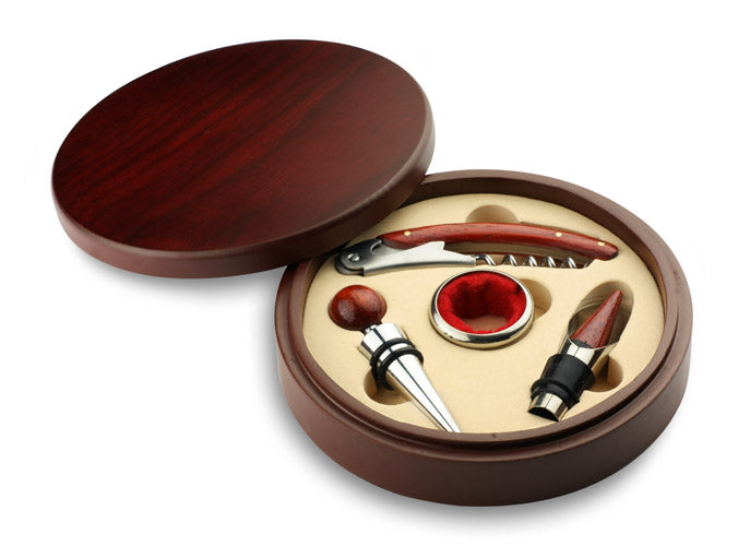 Promotivni ekskluzivni vinski set u drvenoj kutiji | Poslovni pokloni