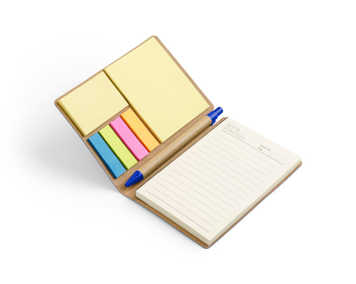 Poslovni pokloni | Promo pokloni | Reklamni notes A6 Tical za tisak logotipa, tirkizne boje