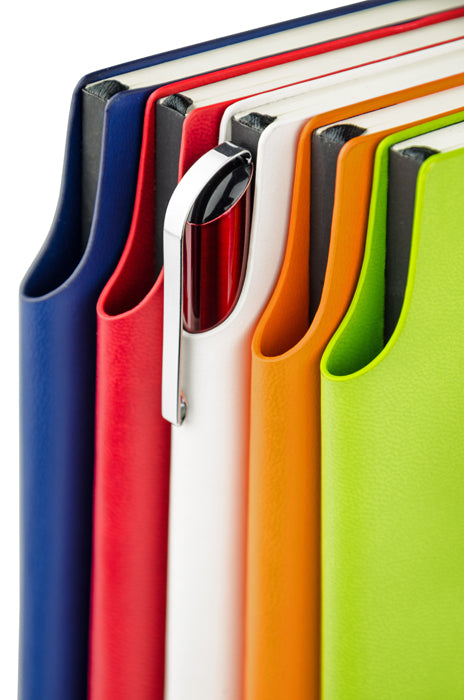 Poslovni pokloni | Promo pokloni | Reklamni notes A5 Moli za tisak logotipa, svjetlo zelene boje