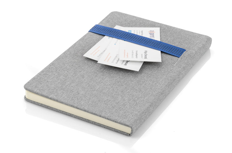 Poslovni pokloni | Promo pokloni | Promotivni notes A5 Holdi, promotivni artikli za tisak logotipa, plave boje