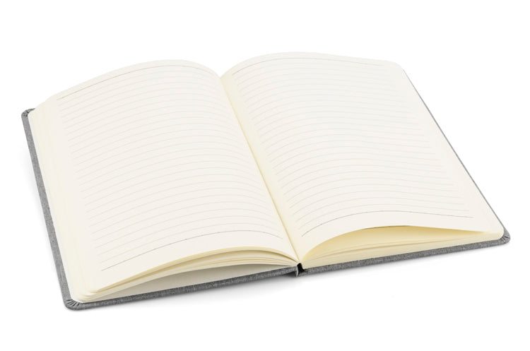 Poslovni pokloni | Promo pokloni | Reklamni notes A5 Holdi, za tisak logotipa, svjetlo zelene boje