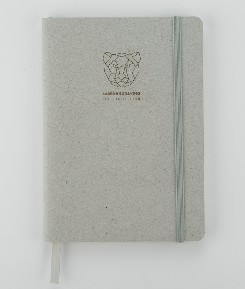 Promotivni eko notes B6 formata od recikliranog pamuka | Poslovni pokloni