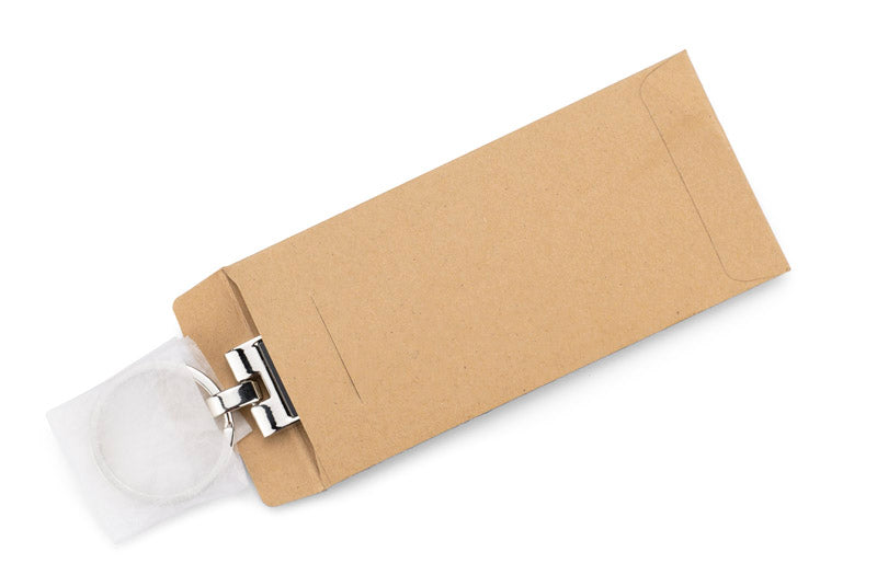 Promotivni metalni valoviti privjesak za ključeve