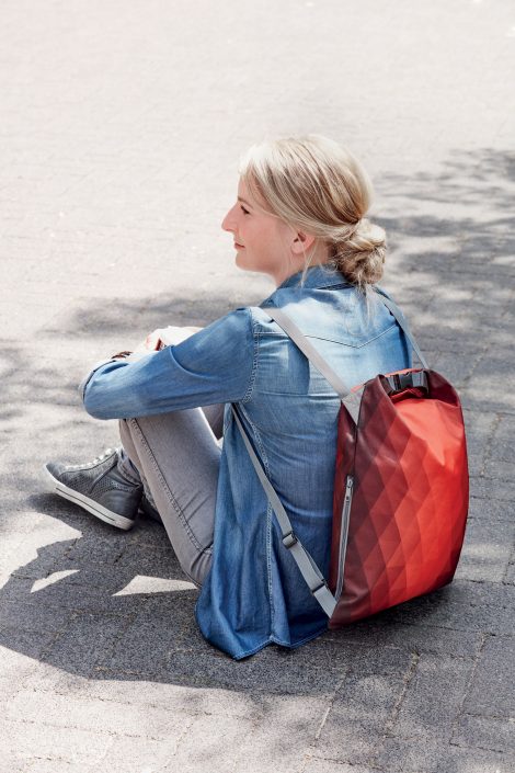 Moderni promotivni ruksak s dijamantnim uzorkom | Poslovni pokloni i promotivni proizvodi za tisak loga