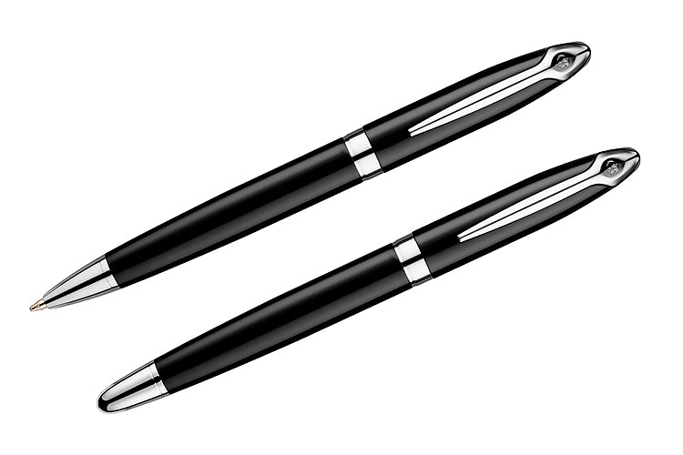 Reklamni luksuzni set kemijskih olovki u PU futroli | Poslovni pokloni i reklamni materijali za tisak loga