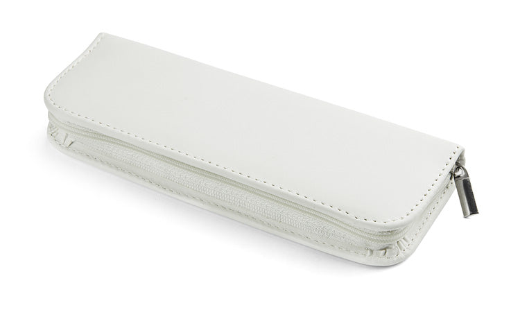 Promotivni metalni set za pisanje u futroli, bijele boje, za tisak loga | Poslovni pokloni