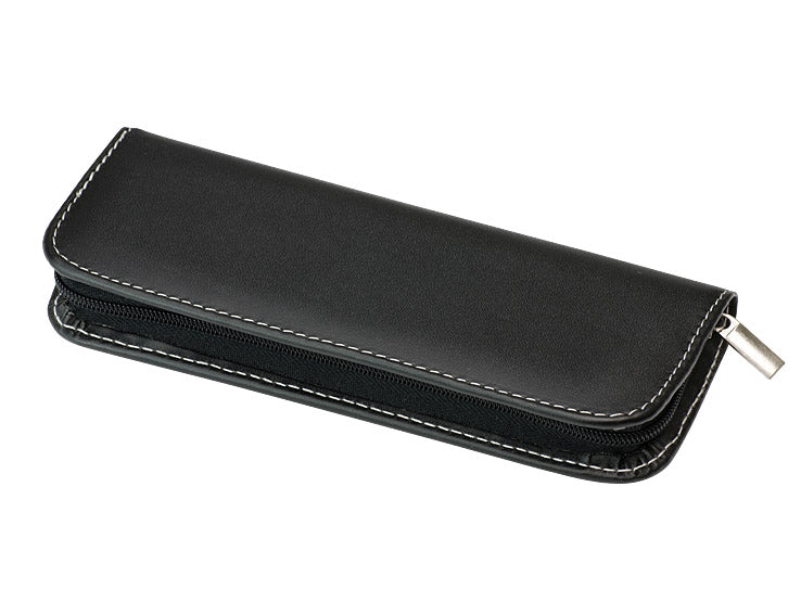 Promotivni metalni set za pisanje u futroli, crne boje, za tisak loga | Poslovni pokloni