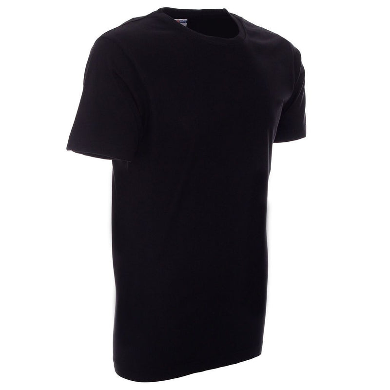 Poslovni pokloni | Promo pokloni | Promotivna muška t-shirt majica Standard 150gsm, reklamni materijali za tisak logotipa, crne boje