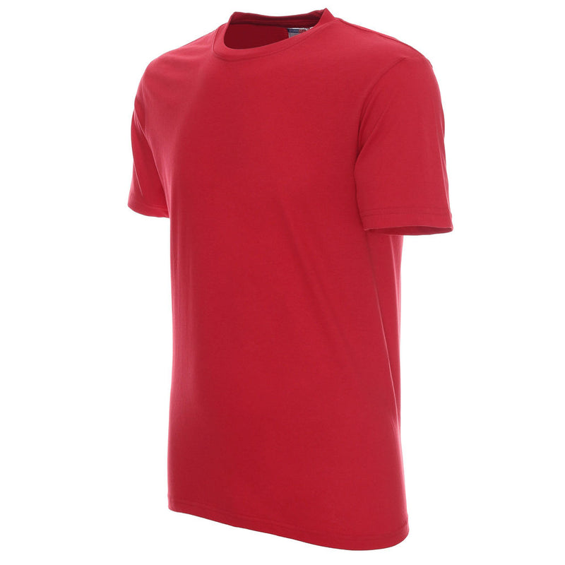 Poslovni pokloni | Promo pokloni | Promidžbena muška t-shirt majica Standard 150gsm, za tisak logotipa, crvene boje