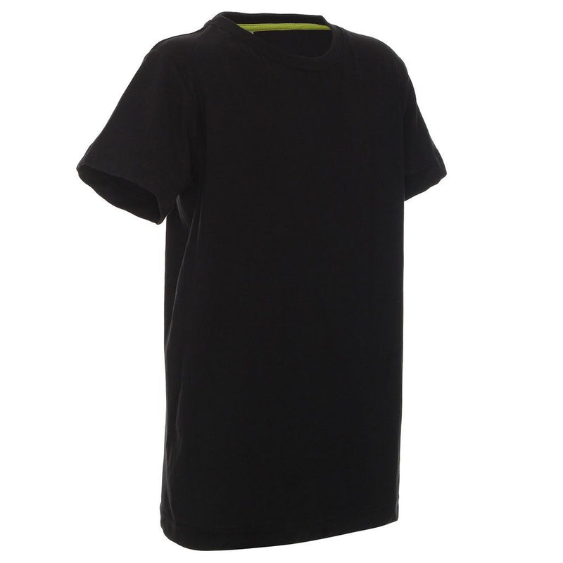 Poslovni pokloni | Promo pokloni | Promidžbena dječja t-shirt majica Standard 150gsm, za tisak logotipa, crne boje