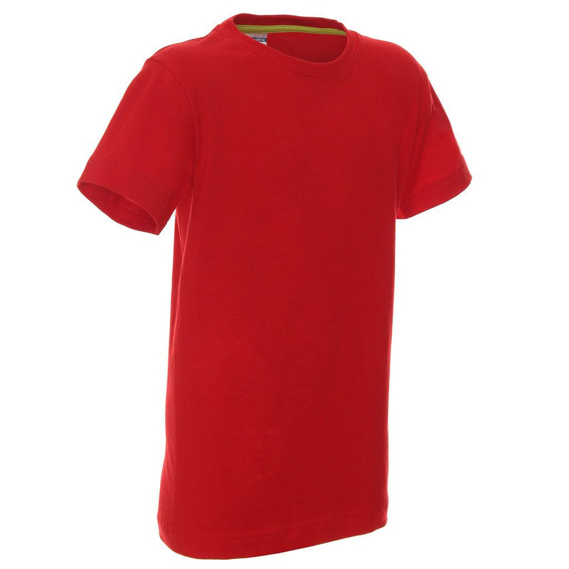 Poslovni pokloni | Promo pokloni | Promotivna dječja t-shirt majica Standard 150gsm, reklamni proizvodi za tisak logotipa, crvene boje
