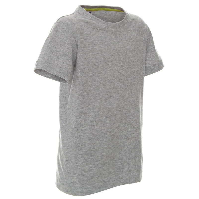 Poslovni pokloni | Promo pokloni | Promotivna dječja t-shirt majica Standard 150gsm, promotivni artikli za tisak logotipa, sive melange boje