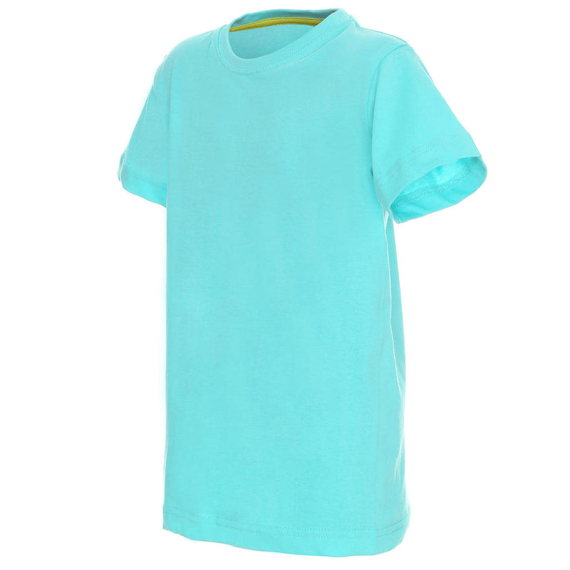 Poslovni pokloni | Promo pokloni | Promidžbena dječja t-shirt majica Standard 150gsm, za tisak logotipa, capri plave boje