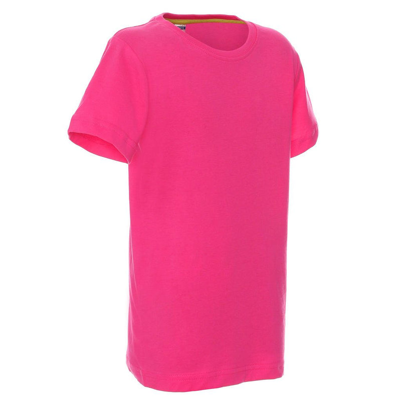 Poslovni pokloni | Promo pokloni | Promotivna dječja t-shirt majica Standard 150gsm, reklamni proizvodi za tisak logotipa, ružičaste boje