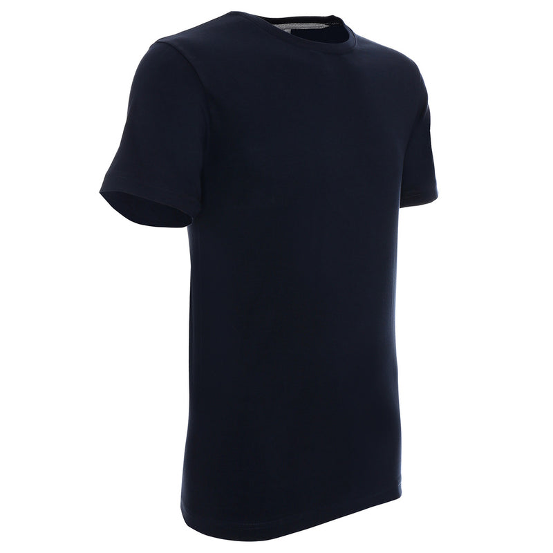 Poslovni pokloni | Promo pokloni | Promotivna muška t-shirt majica Heavy slim, 170gsm, reklamni artikli za tisak logotipa, navy plave boje