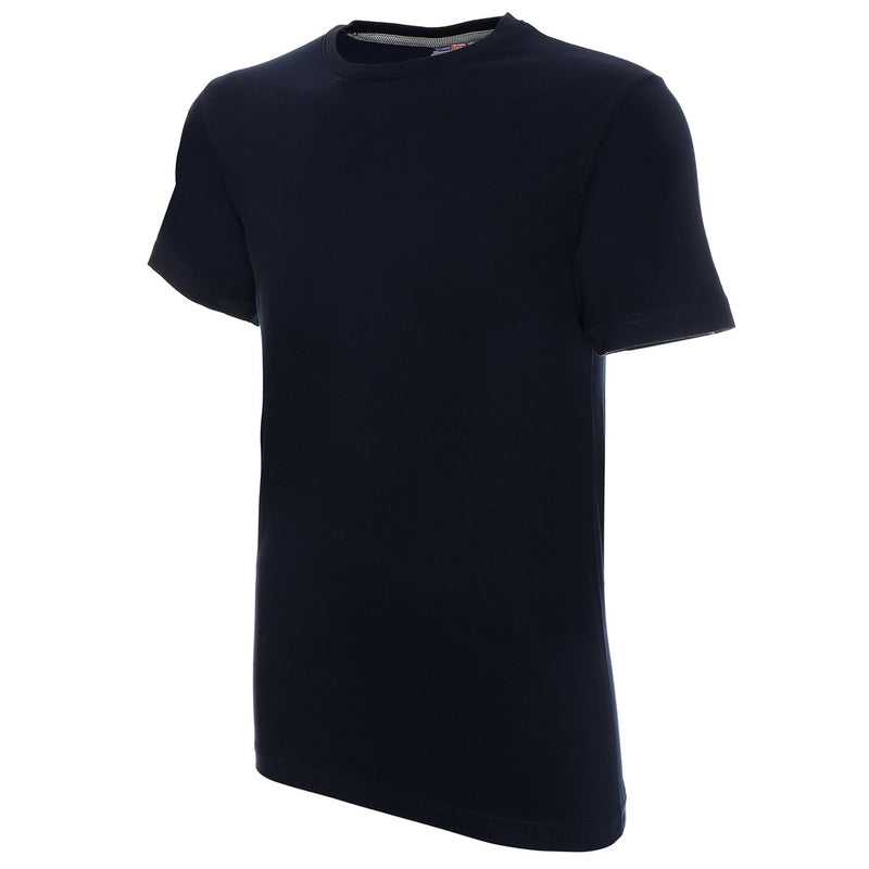 Poslovni pokloni | Promo pokloni | Promidžbena muška t-shirt majica Heavy slim, 170gsm, za tisak logotipa, navy plave boje