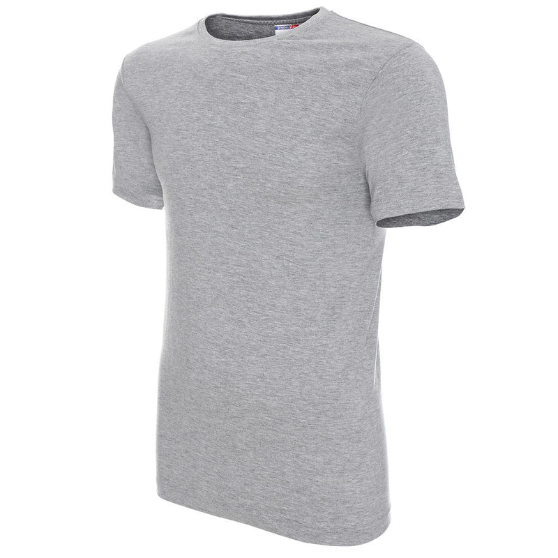 Poslovni pokloni | Promo pokloni | Promotivna muška t-shirt majica Heavy slim, 170gsm, promotivni proizvodi za tisak logotipa, sive melange boje