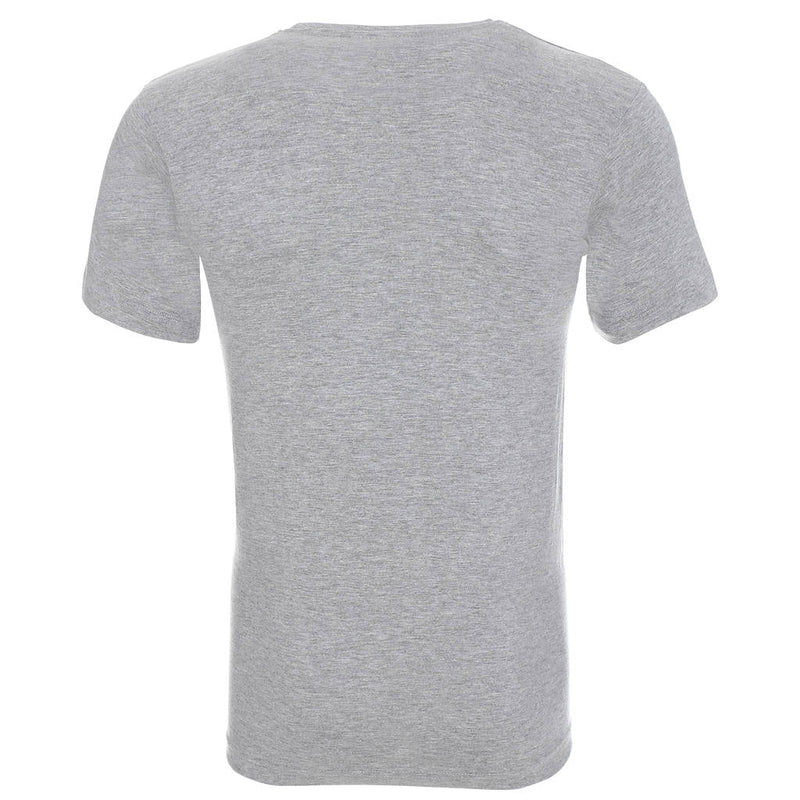 Poslovni pokloni | Promo pokloni | Reklamna muška t-shirt majica Heavy slim, 170gsm, za tisak logotipa, sive melange boje