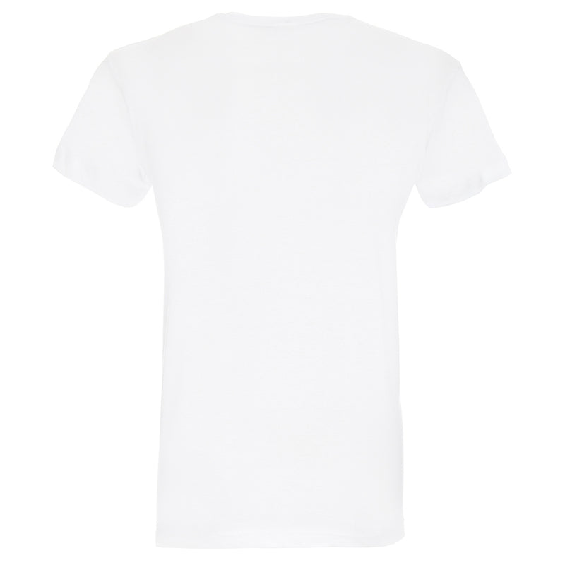 Poslovni pokloni | Promo pokloni | Promidžbena muška t-shirt majica G100, 150gsm, za tisak logotipa, bijele boje