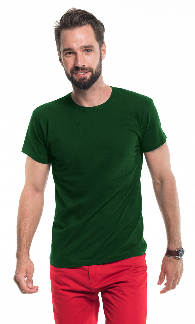 Promotivna muška t-shirt majica kratkih rukava G100, 150gsm, bottle zelene boje | Poslovni pokloni