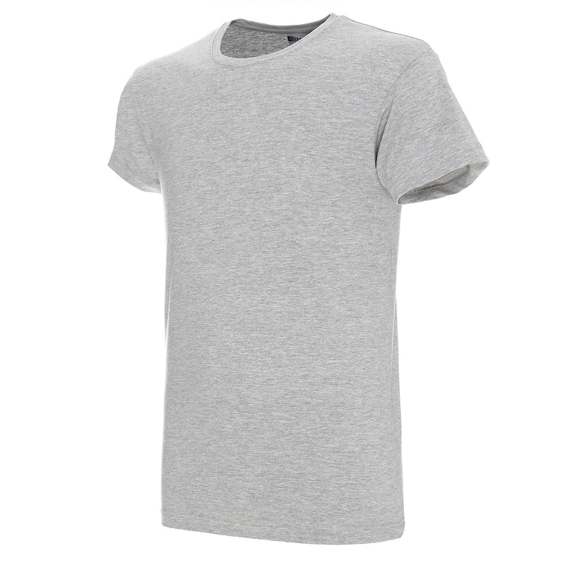 Promotivna muška t-shirt majica kratkih rukava G100, 150gsm, sive melange boje, za tisak loga | Poslovni pokloni