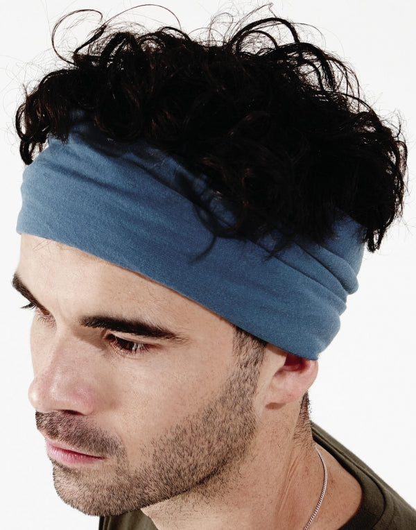 Promotivni višenamjenski šal buff Morf™ Original, airforce plave boje | Poslovni pokloni i promotivni proizvodi za tisak loga