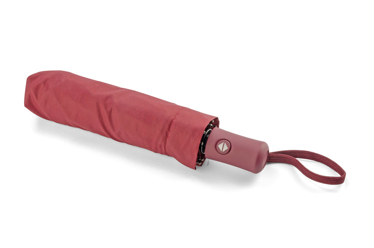 Reklamni automatski sklopivi kišobran, boje burgundca | Poslovni pokloni