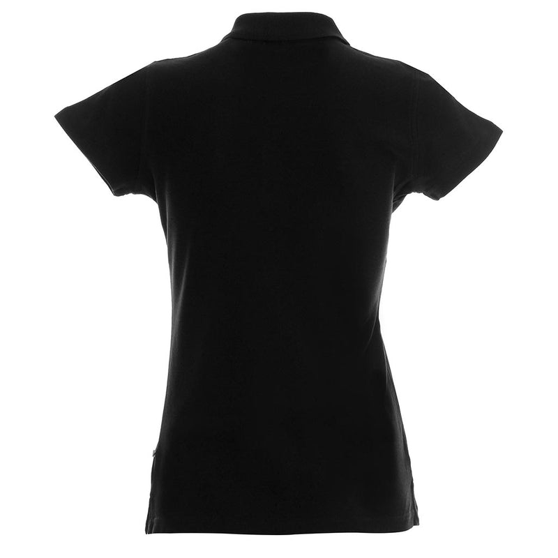 Poslovni pokloni | Promo pokloni | Reklamna ženska polo majica Ladies heavy, 180g/m2, za tisak ili strojni vez / štik logotipa, crne boje