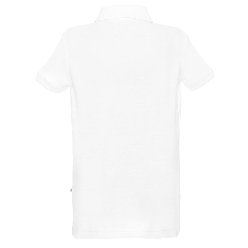 Poslovni pokloni | Promo pokloni | Reklamna dječja polo majica Polo kid, 180g/m2, za tisak ili strojni vez / štik logotipa, bijele boje