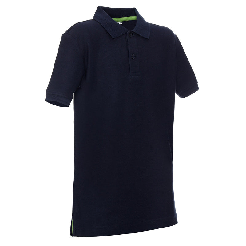 Poslovni pokloni | Promo pokloni | Promidžbena dječja polo majica Polo kid, 180g/m2, za tisak ili strojni vez / štik logotipa, royal plave boje
