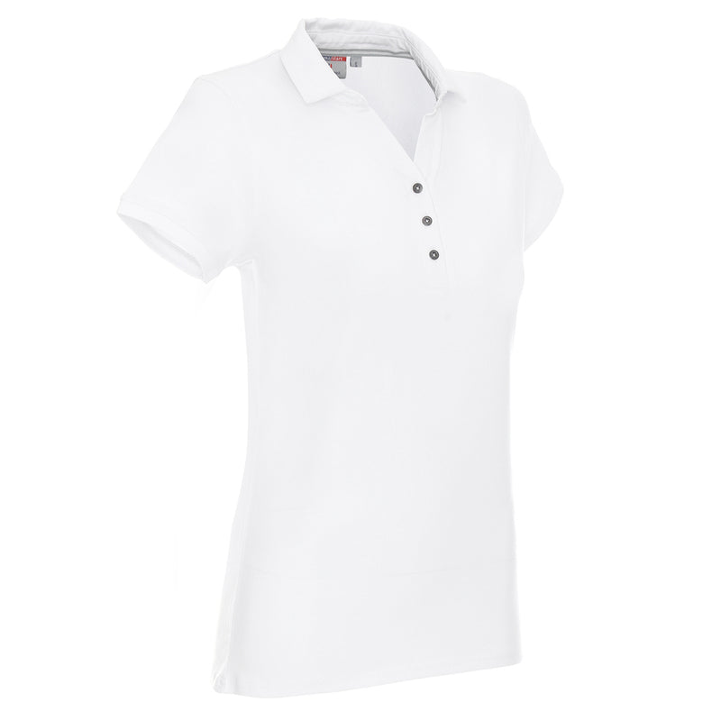 Promidžbena ženska polo majica Ladies' coast, 210 g/m2, bijele boje | Poslovni pokloni
