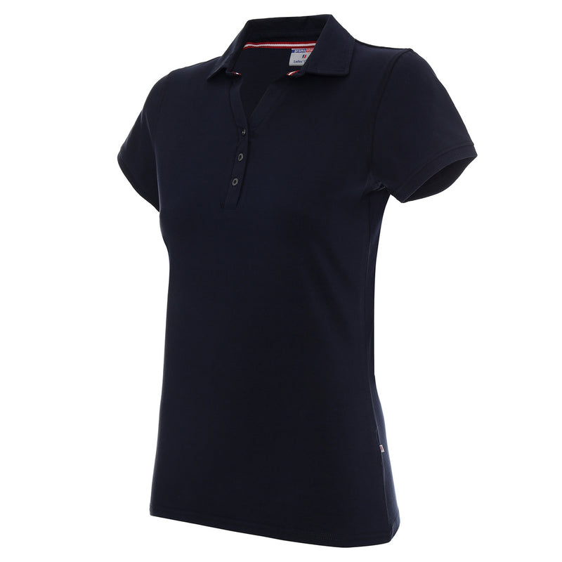 Promidžbena ženska polo majica Ladies' coast, 210 g/m2, navy plave boje | Poslovni pokloni