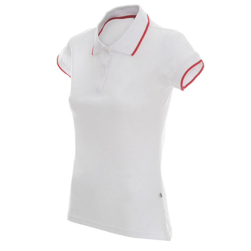 Promidžbena ženska polo majica Ladies' line, 200 g/m2, bijele boje | Poslovni pokloni